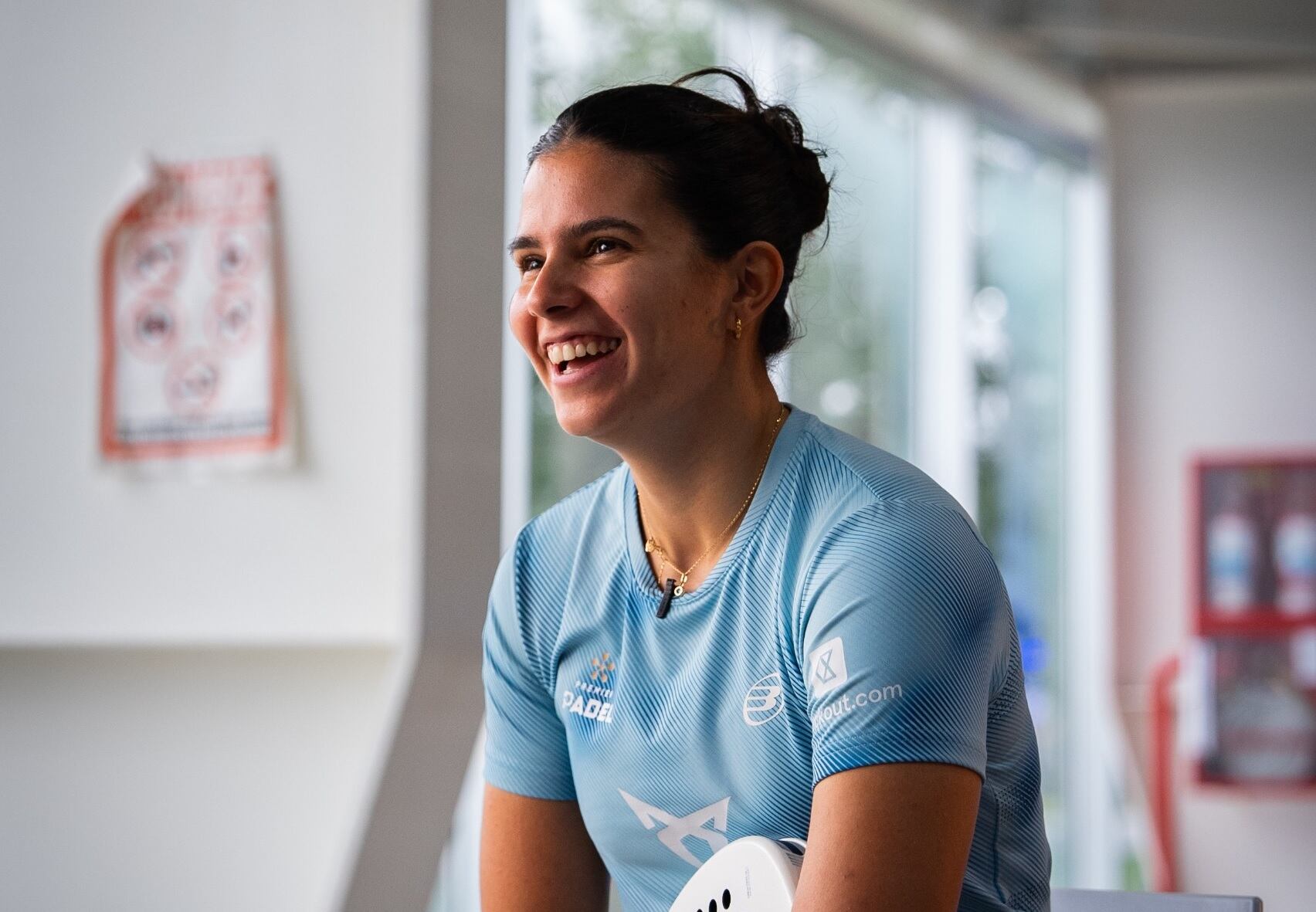 Delfina Brea, la sonrisa de una número uno mundial.