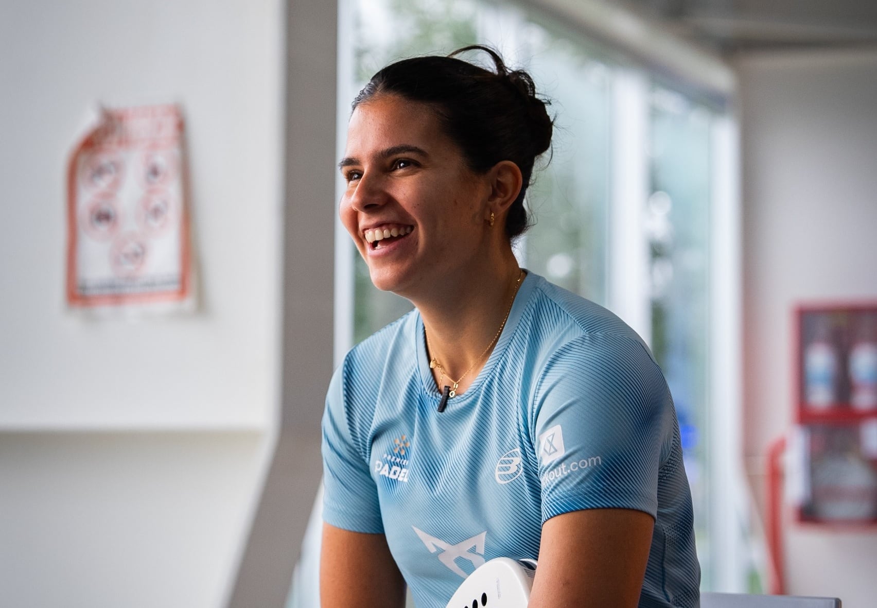 Delfina Brea, la sonrisa de una número uno mundial.