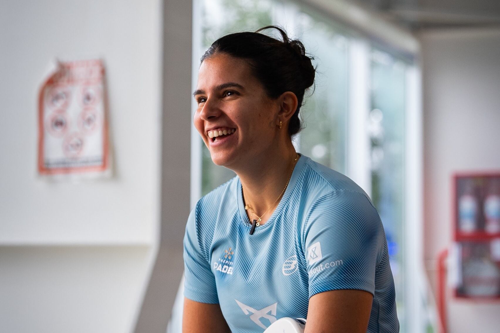 Delfina Brea, la sonrisa de una número uno mundial.