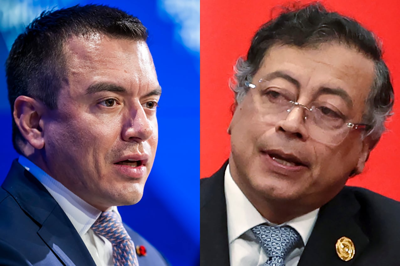 FOTO EFE
daniel noboa gustavo petro