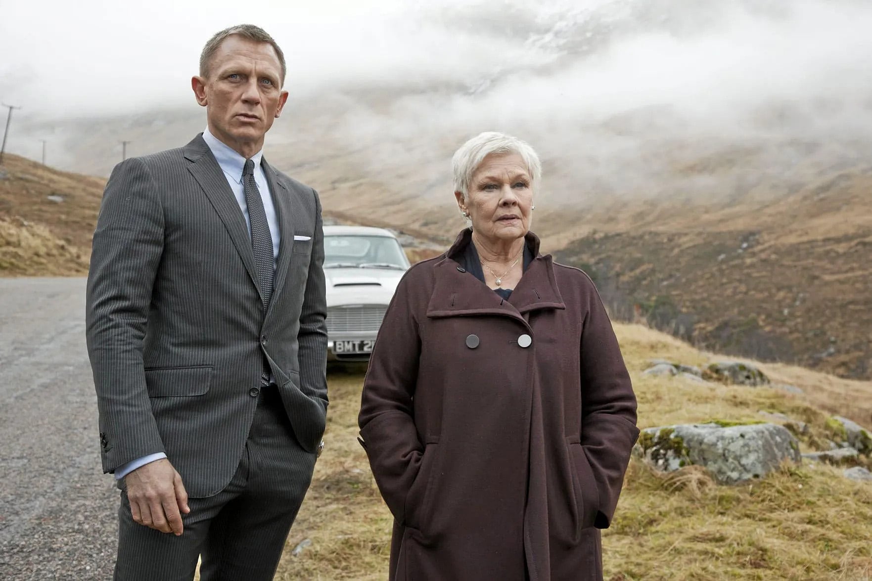 Judi Dench y Daniel Craig