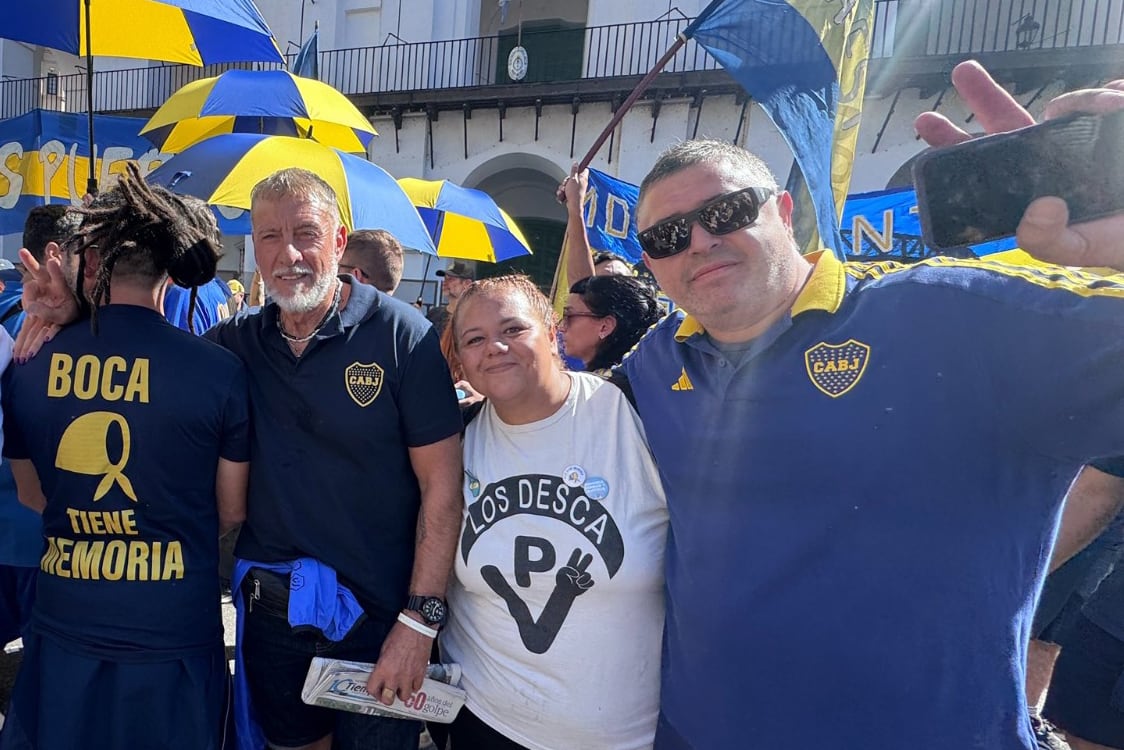 Agrupacion Boca es Pueblo, marcha 24 de marzo 2026