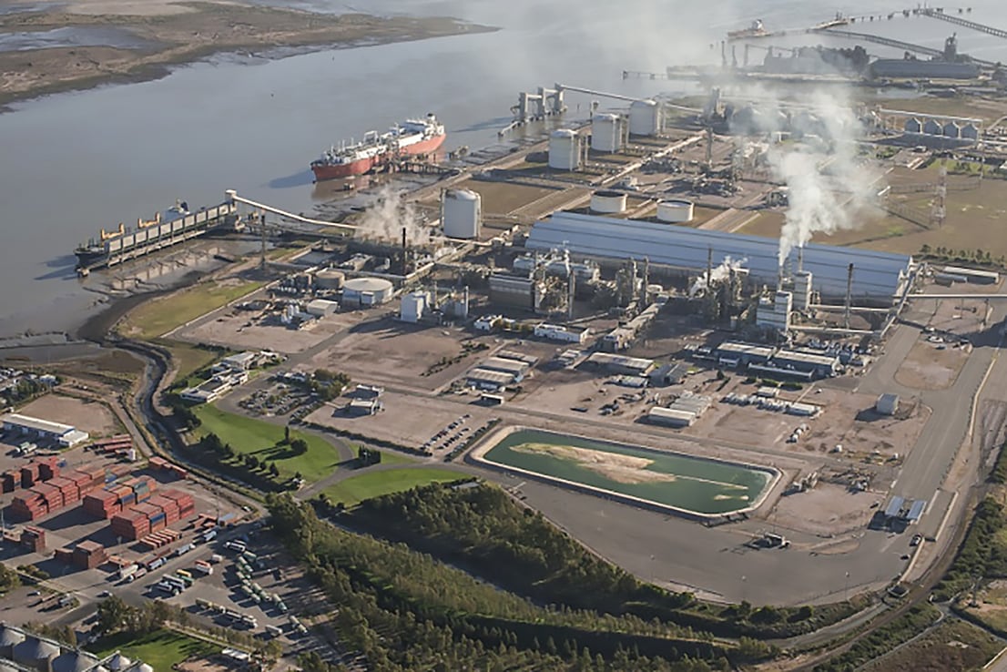 polo petroquímico de Bahía Blanca