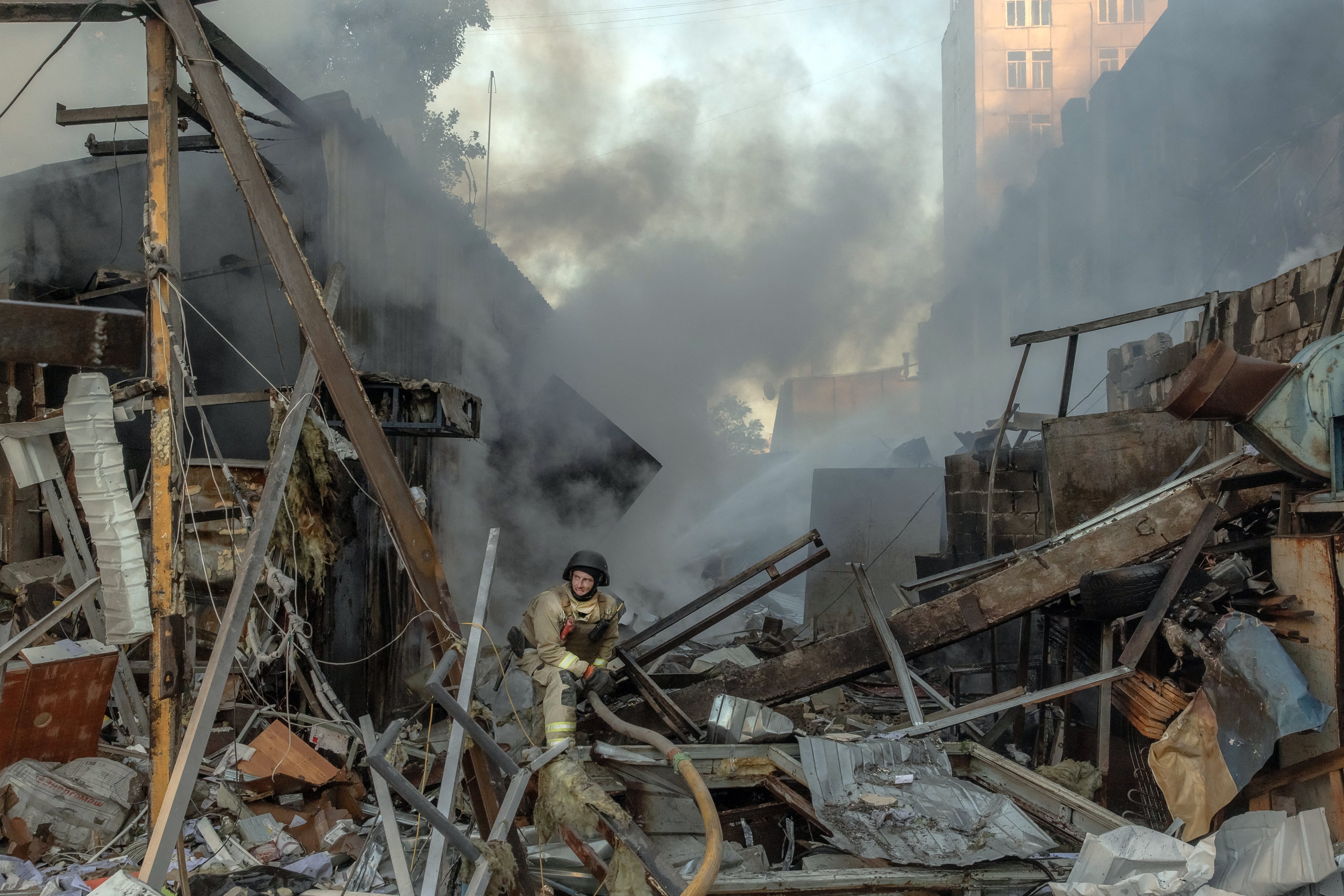 Ataque ruso a Kiev