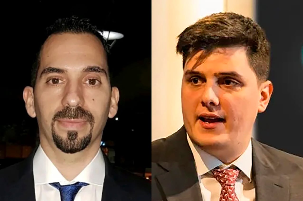 Federico Ramos Napoli , Secretario de Asuntos Nucleares y Martin Porro, nuevo titular de la CNEA