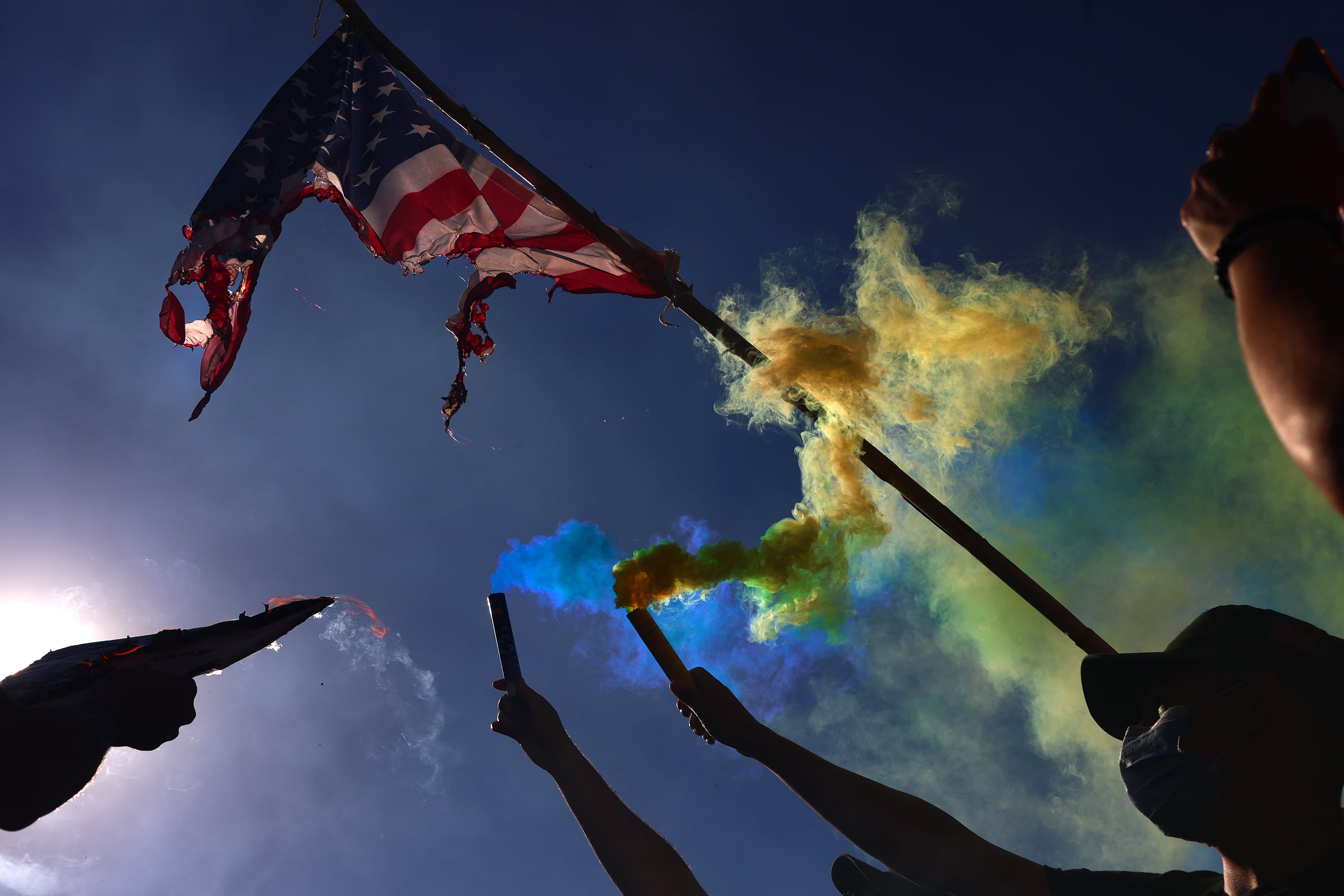 Protesta Embajada de EEUU