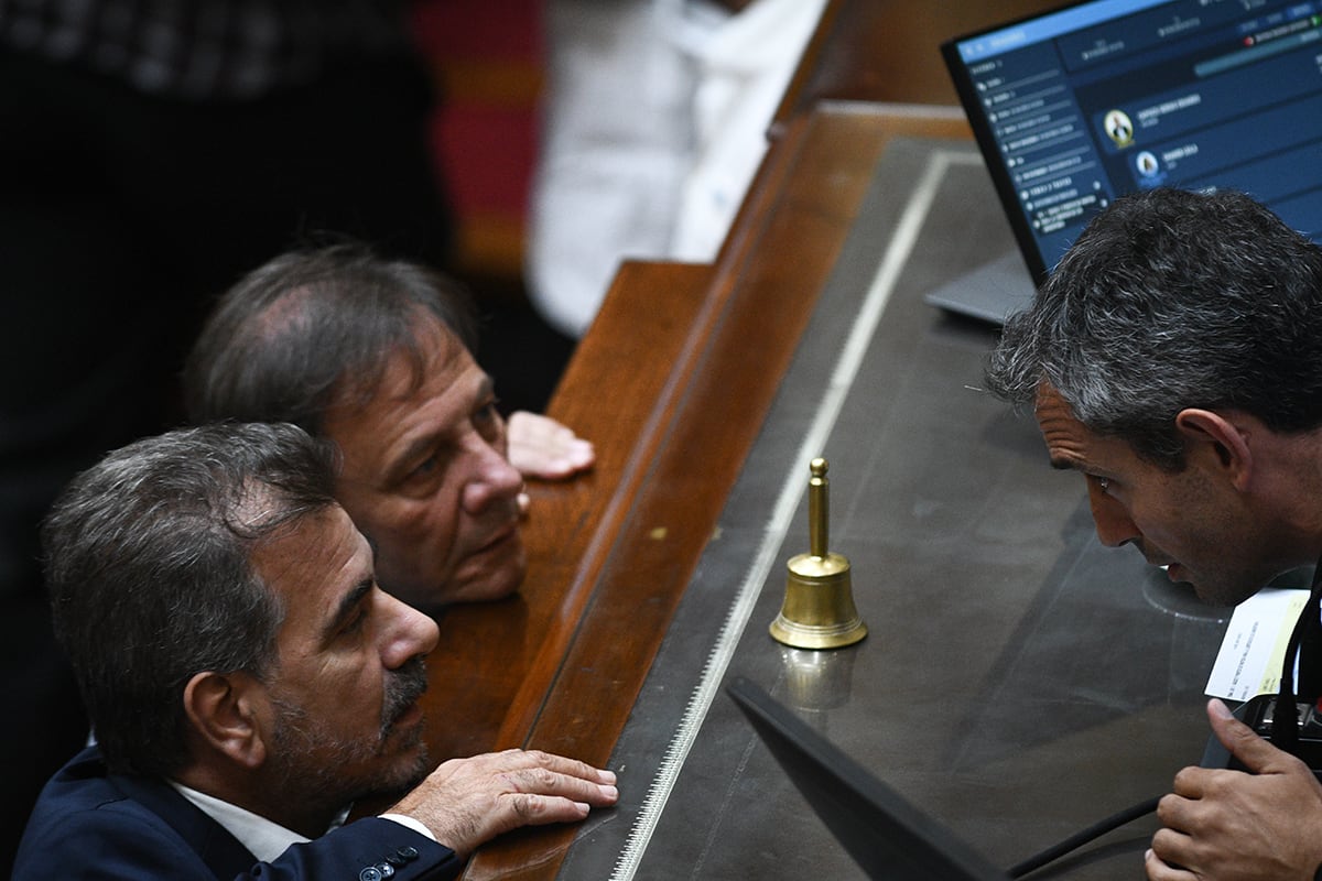 Ritondo, Zago, Menem