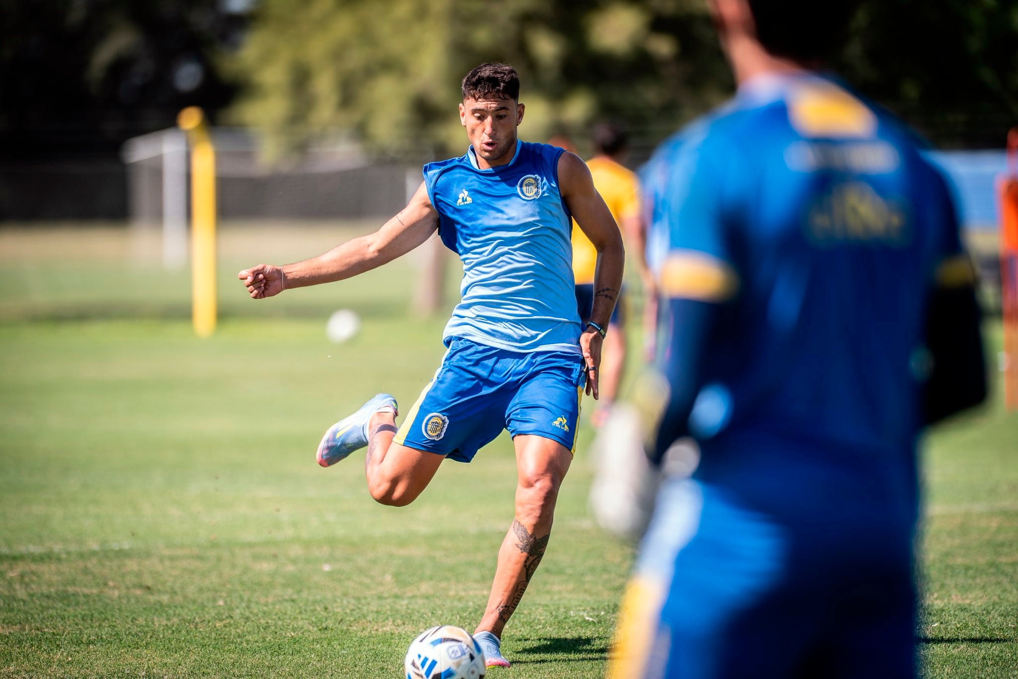 Alejo Veliz entrenamiento Rosario Central