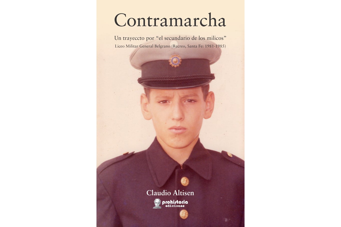 Tapa del libro Contramarcha de Claudio Altisen