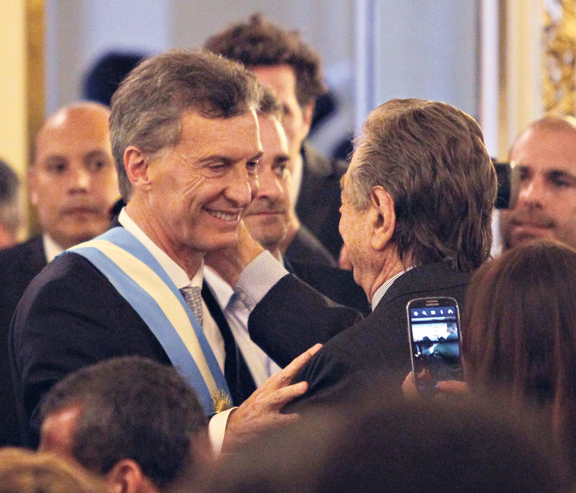 El decreto de Mauricio Macri es a la medida de su propio padre, Franco Macri. (Fuente: Bernardino Avila)